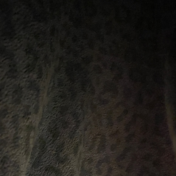 Nike Black Leopard Print Fleece Sweatshirt - Picture 5 of 7